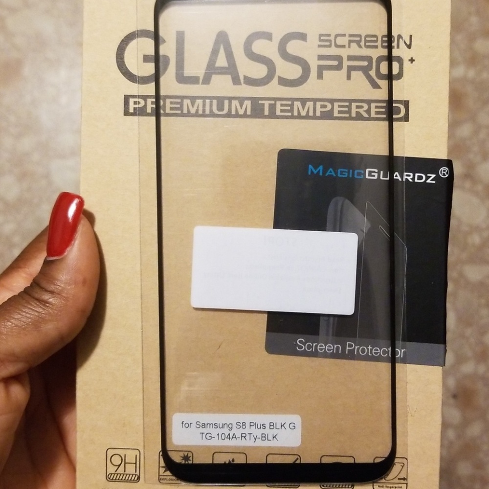 Samsung galaxy s8 plus tempered screen protector